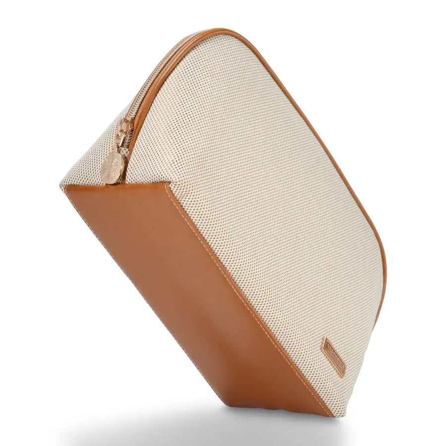 Tropea Ivory Lola Makeup Bag