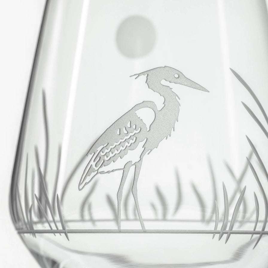 Heron Stemless Wine 18oz | Rolf Glass