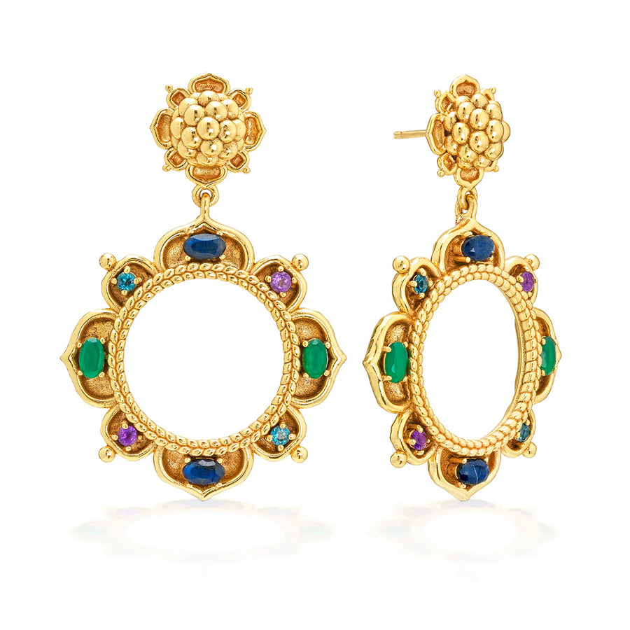 Contessa Dangle Earrings - Multi