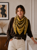 K21 Large Woolen Square Bandana