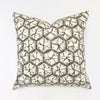 Shibori Geo Gray Pillow - 20 x 20