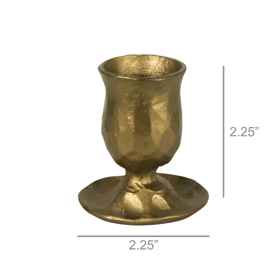 Low Brass Plated Taper Holder