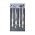 French Home Laguiole Steak Knives, Set of 4, Faux Ivory