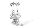 Pewter Blue Crab Cheese Pick Set