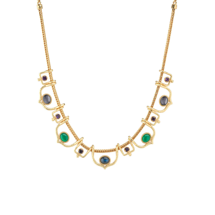 Contessa Belle Nuit Necklace, 16"+2" - Multi