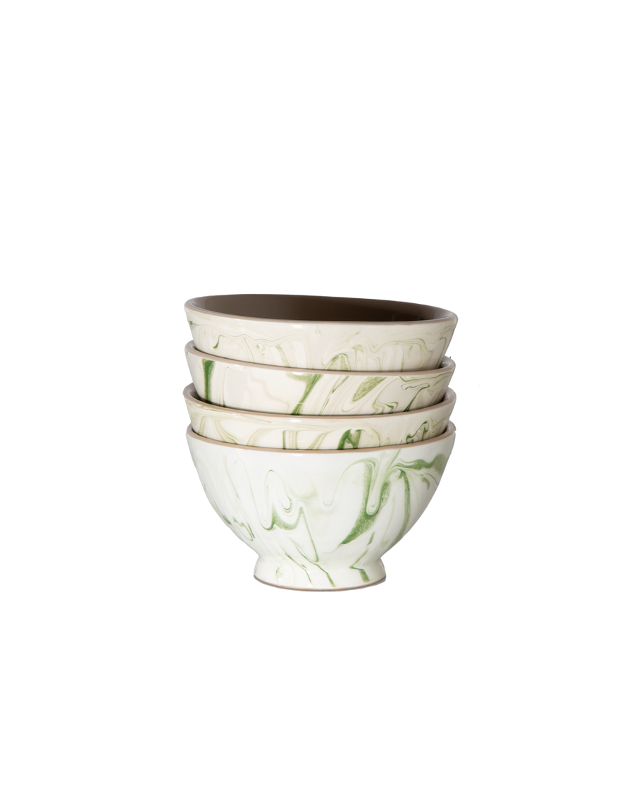 Marbled Olive Small Bowl