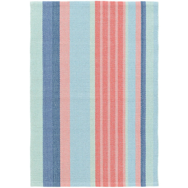 Aruba Stripe Woven Cotton Rug – One Fish Two Fish