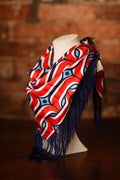 Game Day Fringe Scarf