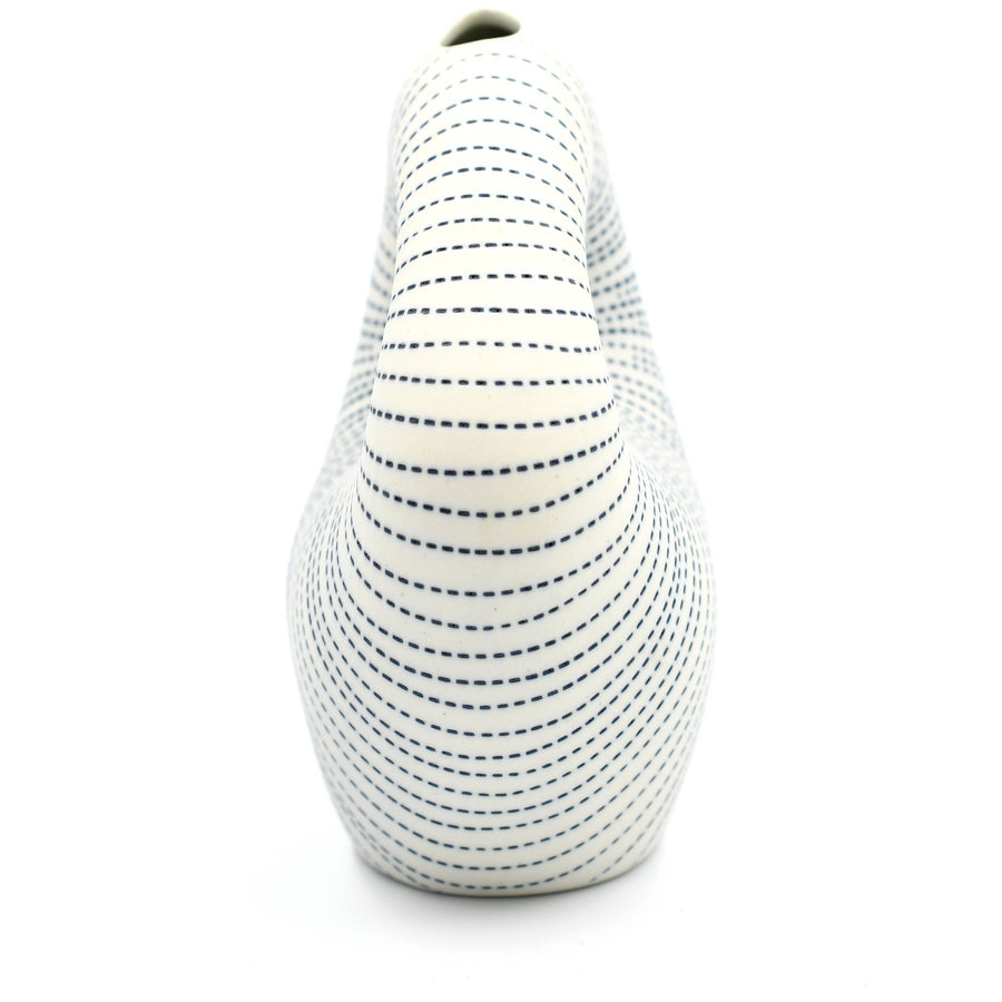 373W26 ROMA MINI M-Handcrafted Porcelain Bud Vase