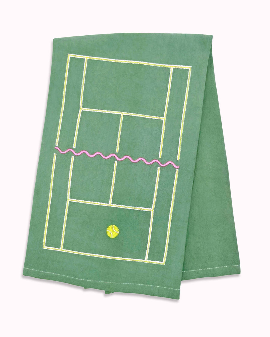 Tennis Time Tea Towel