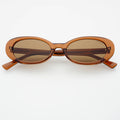 Mimi Acetate Oval Sunglasses