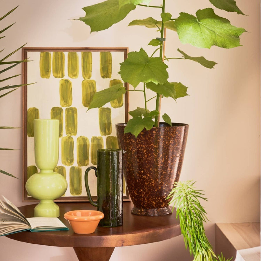 Hammered Banana Palm Jug