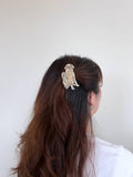 Hand-painted Labrador Dog Barrette Hair Clip | Eco