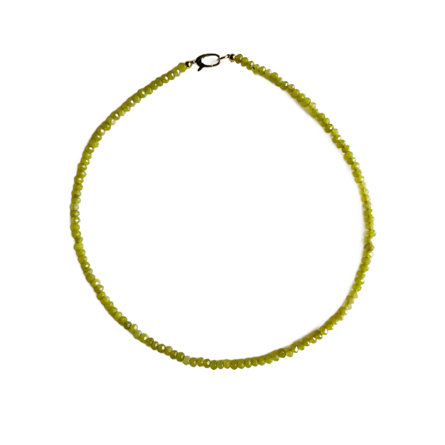 Dainty Candy Gemstone Necklace