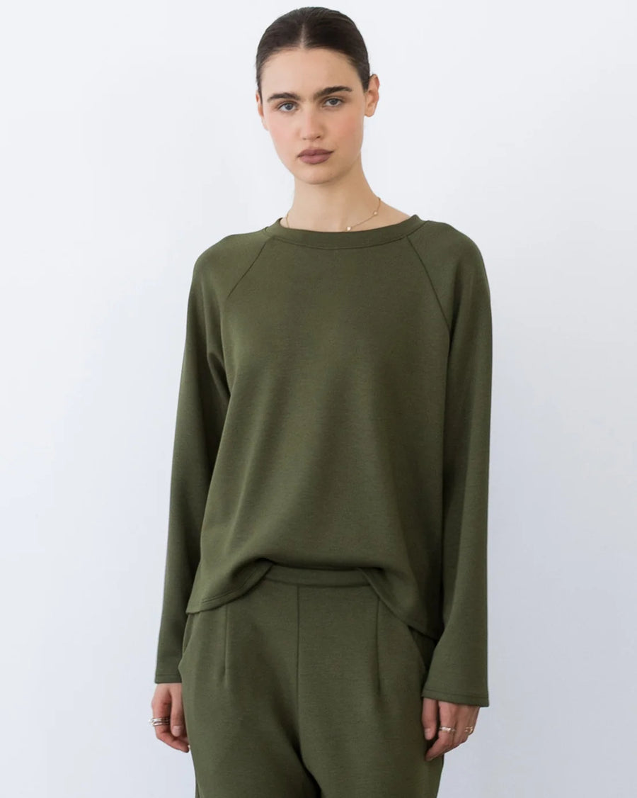 Scuba Oversized Raglan Top