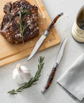 Laguiole Connoisseur 4-Piece Tortoise Steak Knife Set