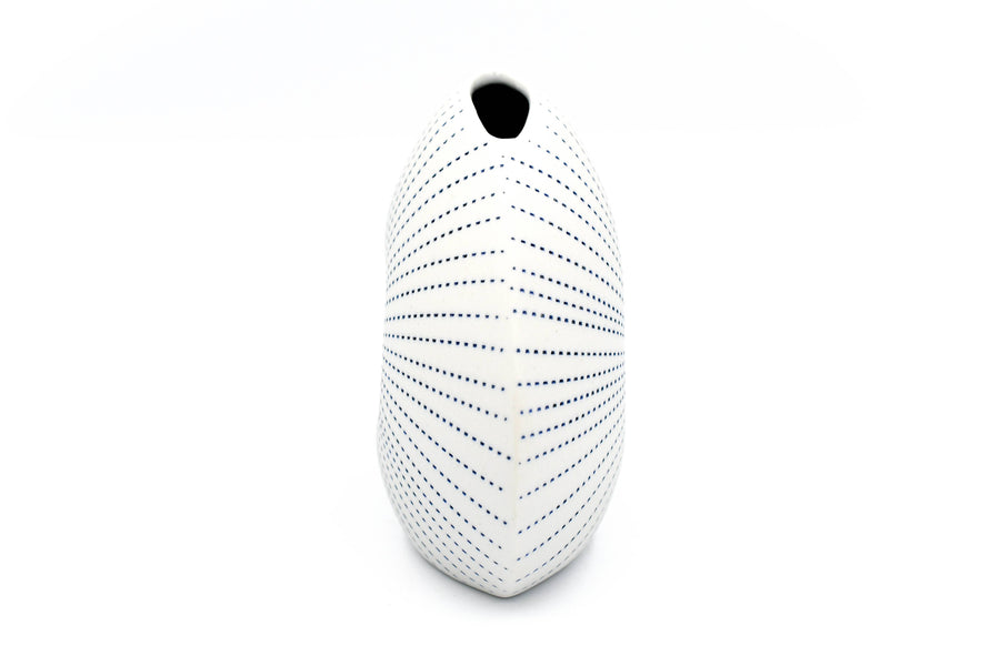 DIVA ROUND MINI S-Handcrafted Porcelain Bud Vase
