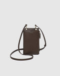 RFID Phone Bag - Chocolate | Suki