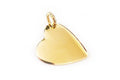 LA Bag Charm Clip with Mega Heart Charm