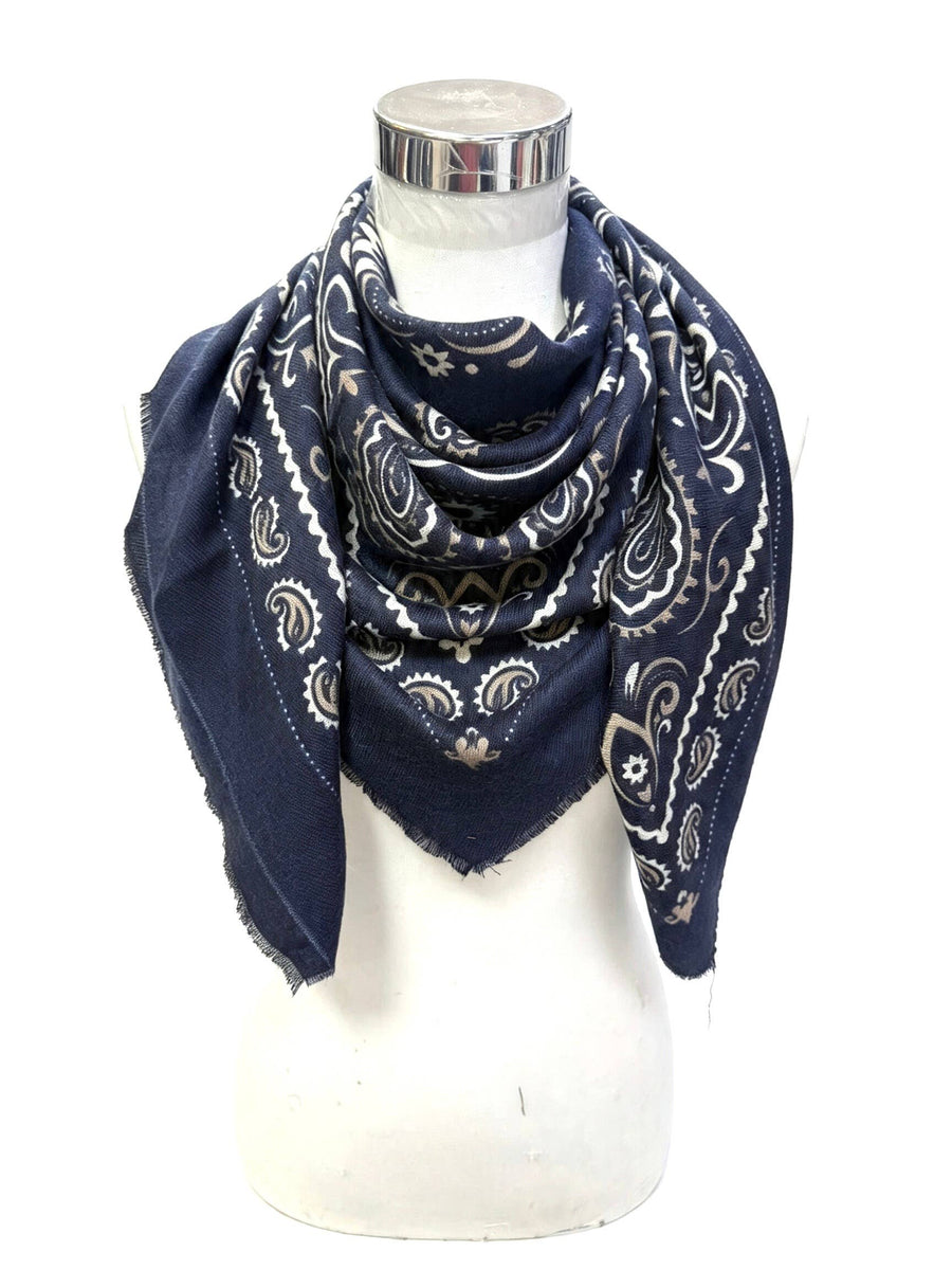K21 Large Woolen Square Bandana