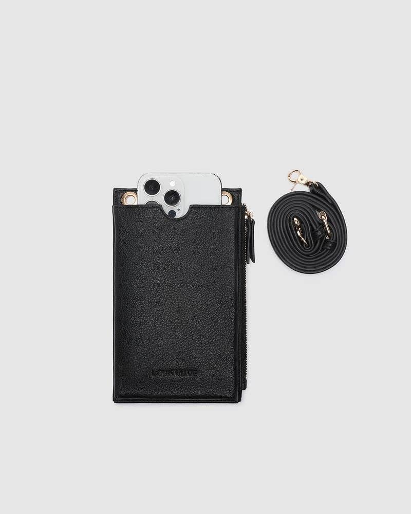 RFID Phone Bag - Black | Suki