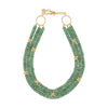 Berry & Bead Triple Strand Necklace