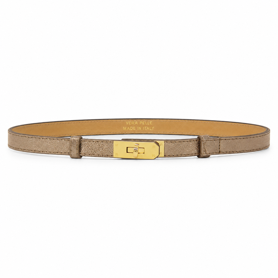 CINT-48 GENUINE ITALIAN LEATHER ADJUSTABLE BELT