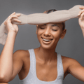 Latte Weighted Sleep Mask - Eye Mask