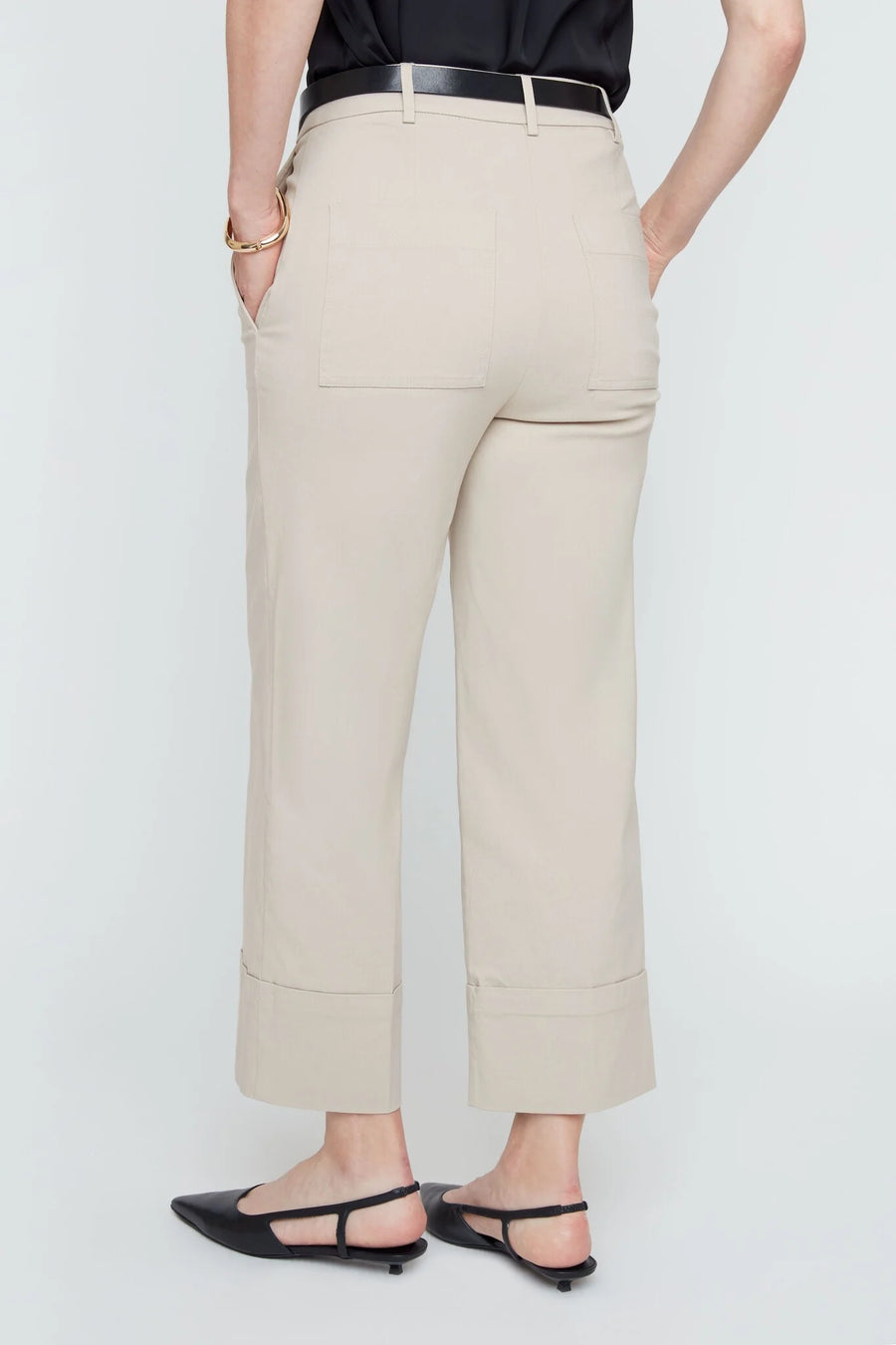 Layla Cuffed Cropped Pant