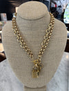 Mosaic Lock Necklace