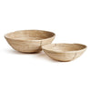 Cane Rattan Low Bowls