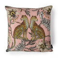 Lovebird Leopard Pillow