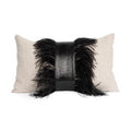 Ostrich Trim Pillow
