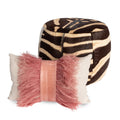 Ostrich Trim Pillow