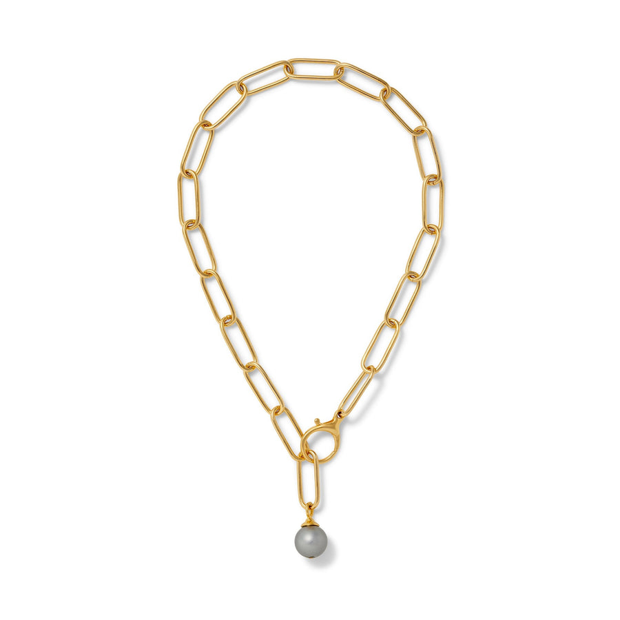 Paper Clip Link Necklace