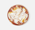 Hugo Amber Swirled Serving Bowl