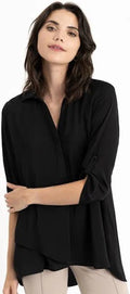 Airflow Blouse With Pockets