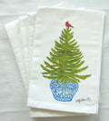 Watercolor Spruce Fir (Limited Ed.) Kitchen Flour Sack Towel