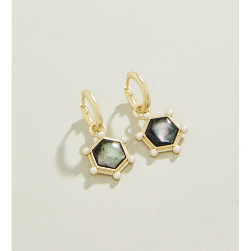 Hexa Convertible Hoop Earrings
