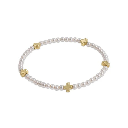 ブレスレット SCUDO shell plain pearl beads bracelet SBP.2B SILPADA Sterling Silver Shell Horn Glass Pearl Quartz Bead