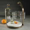 Tequilero 10 Shot Tequila Set w/ Marble Cutting Board