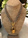 Long Toggle Lock Necklace