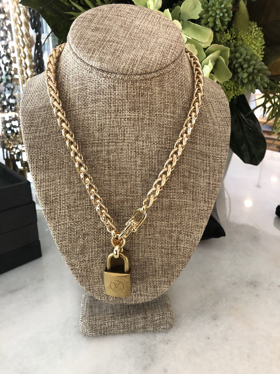 Wheat Lock Necklace