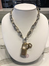 Triton Toggle Lock Necklace