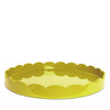 16x16 Round Scalloped Tray