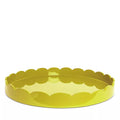 16x16 Round Scalloped Tray