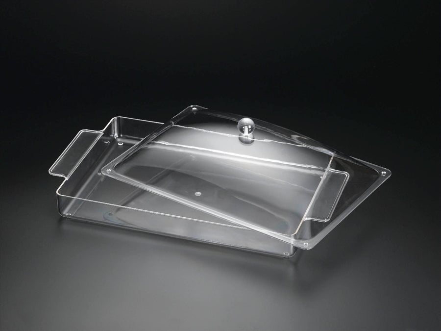 Acrylic Serving Tray w/ Lid