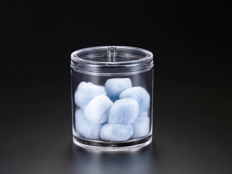 Round Cotton Ball Caddy