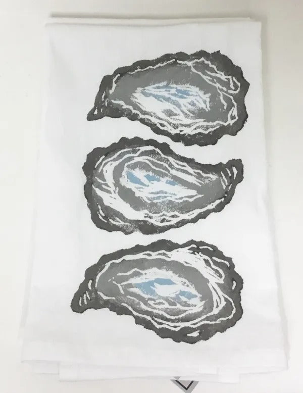 3 Oyster Kitchen Flour Sack Napkin