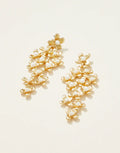 Dripping In Flowers Pearl Earrings